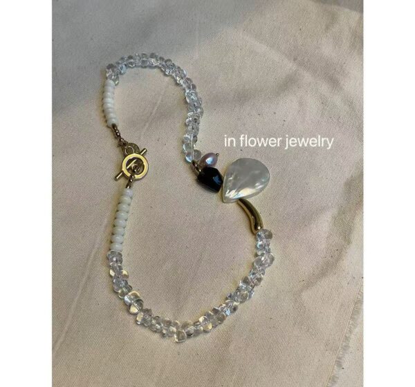 Roman Holiday Natural 7a Premium Crystal Shell Pearl Jewelry - Image 5
